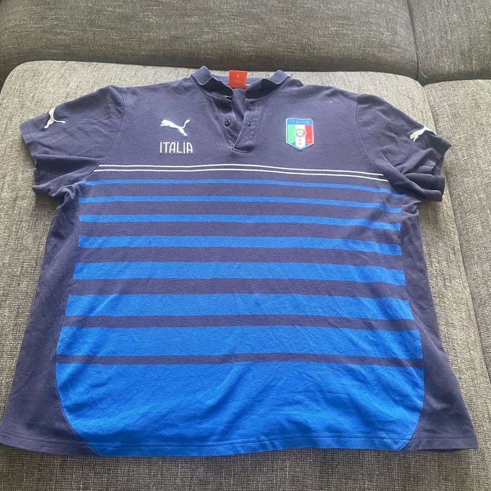Men’s Puma Italy Polo Sz XXL